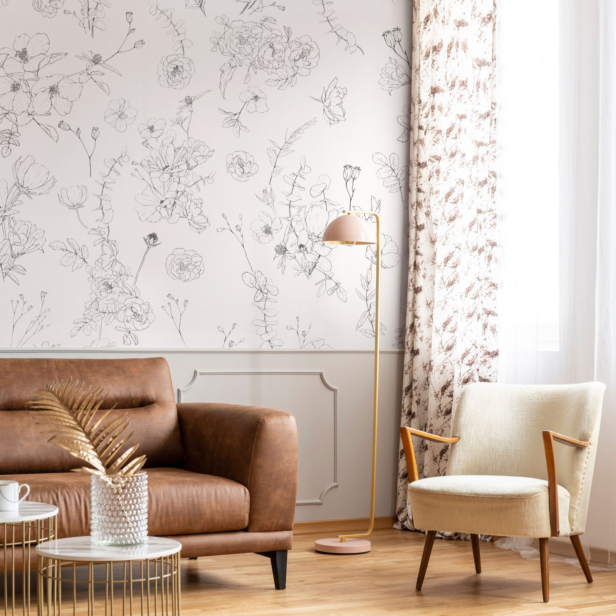 Textured Wallpaper Detail